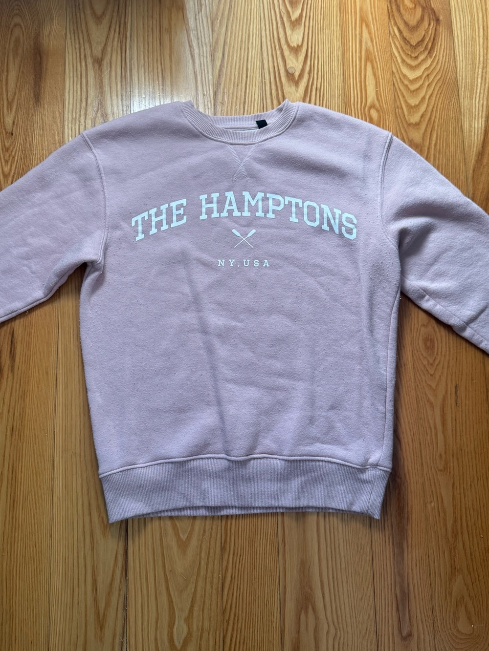 Hamptons Crewneck Sweatshirt Pink